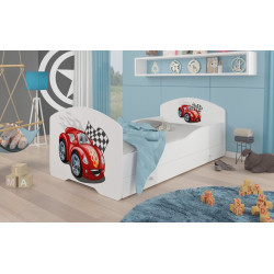 Bed Pepe Car Zigzag 80x160
