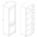 Wardrobe KROY6L/P-BF Wardrobe KROY6L/P-BF